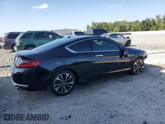 2016 Honda Accord EX-L with VIN 1HGCT2B83GA001068, listed as a Copart auction lot 83952925 with 142,583 mi miles and Salvage title. Bid and sale history available at DreamBid. Image 3.