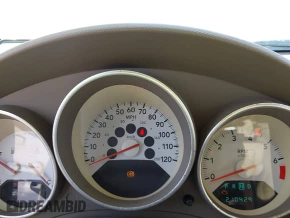 2007 Dodge Caliber R/T with VIN 1B3HB78K97D150415, listed as a IAAI auction lot 43267027 with 210,429 mi miles and . Bid and sale history available at DreamBid. Image 7.