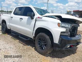 2021 Chevrolet Silverado 1500 LT Trail Boss with VIN 1GCPYFED2MZ136847, listed as a IAAI auction lot 42607603 with 89,535 mi miles and . Bid and sale history available at DreamBid. Image 1.