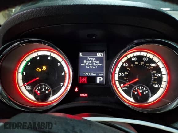2013 Dodge Durango R/T with VIN 1C4SDJCT0DC698199, listed as a Copart auction lot 80381795 with 199,054 mi miles and Clean title. Bid and sale history available at DreamBid. Image 9.