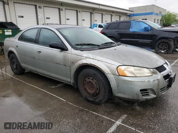 2005 Dodge Stratus SXT with VIN 1B3EL46X35N565850, listed as a Copart auction lot 55703375 with 108,841 mi miles and Clean title. Bid and sale history available at DreamBid. Image 4.