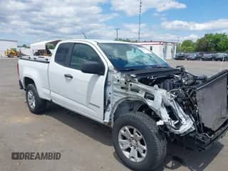 2018 Chevrolet Colorado 2WD Work Truck with VIN 1GCHSBEN4J1155188, listed as a IAAI auction lot 42340002 with 83,422 mi miles and . Bid and sale history available at DreamBid. Image 1.