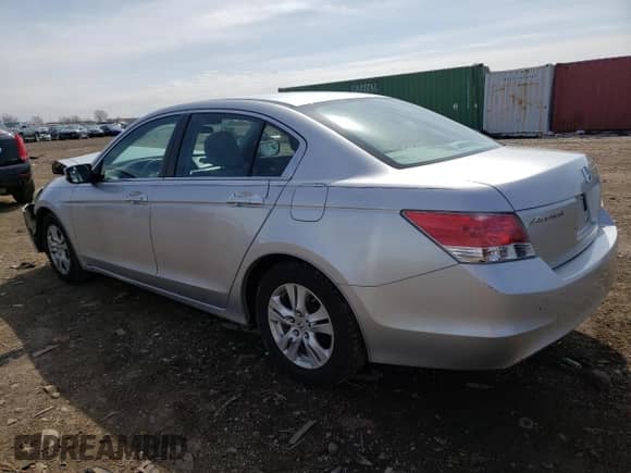 2010 Honda Accord LX-P with VIN 1HGCP2F45AA112370, listed as a Copart auction lot 46634183 with 101,130 mi miles and Salvage title. Bid and sale history available at DreamBid. Image 2.