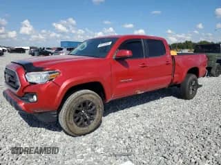 2020 Toyota Tacoma SR5 with VIN 3TMBZ5DN3LM024568, listed as a Copart auction lot 89722955 with 55,826 mi miles and Non repairable. Bid and sale history available at DreamBid. Image 1.