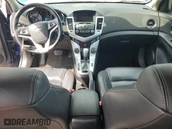 2013 Chevrolet Cruze 2LT with VIN 1G1PE5SB6D7280198, listed as a Copart auction lot 81199495 with 82,810 mi miles and Salvage title. Bid and sale history available at DreamBid. Image 8.