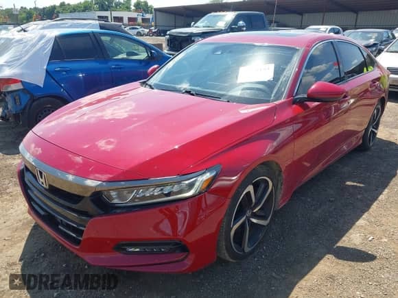 2018 Honda Accord Sport with VIN 1HGCV2E34JA043749, listed as a IAAI auction lot 42701199 with 111,986 mi miles and . Bid and sale history available at DreamBid. Image 17.