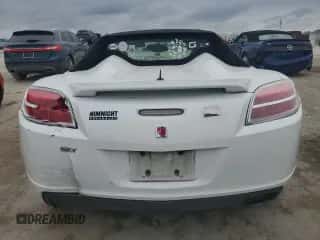 2007 Saturn Sky with VIN 1G8MB35B47Y109249, listed as a Copart auction lot 81627004 with 282,777 mi miles and Salvage title. Bid and sale history available at DreamBid. Image 6.