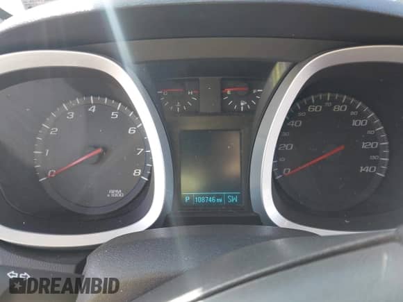 2012 Chevrolet Equinox 1LT with VIN 2GNFLEEKXC6324925, listed as a IAAI auction lot 43430626 with 108,746 mi miles and . Bid and sale history available at DreamBid. Image 7.