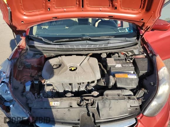 2013 Hyundai Elantra GLS with VIN KMHDH4AE4DU623790, listed as a Copart auction lot 84169555 with 29,235 mi miles and Salvage title. Bid and sale history available at DreamBid. Image 11.