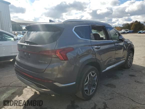2021 Hyundai Santa Fe SEL Premium with VIN KM8S3DA19MU003858, listed as a Copart auction lot 62676902 with 30,555 mi miles and . Bid and sale history available at DreamBid. Image 4.