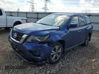 2018 Nissan Pathfinder S with VIN 5N1DR2MMXJC613903, listed as a Copart auction lot 65753765 with 98,825 mi miles and Salvage title. Bid and sale history available at DreamBid. Image 1.