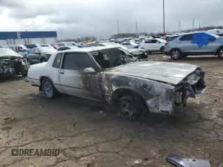 1986 Chevrolet Monte Carlo Sport с VIN 1G1GZ37G6GR102779, выставлен на аукционе Copart как лот 53293125 с пробегом Не указан миль и Чистый • Clean title. История ставок и продаж доступна на DreamBid. Изображение 4.