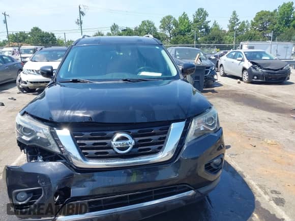 2017 Nissan Pathfinder SV with VIN 5N1DR2MN6HC662101, listed as a IAAI auction lot 42558887 with 189,313 mi miles and . Bid and sale history available at DreamBid. Image 12.