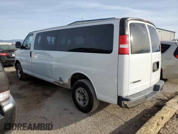 2019 Chevrolet Express Passenger LT с VIN 1GAZGPFG1K1258906, выставлен на аукционе Copart как лот 83314424 с пробегом 202 480 миль миль и Чистый • Clean title. История ставок и продаж доступна на DreamBid. Изображение 2.