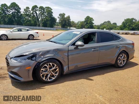 2023 Hyundai Sonata SEL with VIN KMHL64JAXPA268516, listed as a Copart auction lot 66499655 with 23,376 mi miles and Salvage title. Bid and sale history available at DreamBid. Image 1.
