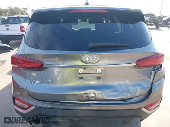 2019 Hyundai Santa Fe SE with VIN 5NMS2CAD1KH116655, listed as a IAAI auction lot 42865036 with 80,643 mi miles and . Bid and sale history available at DreamBid. Image 17.