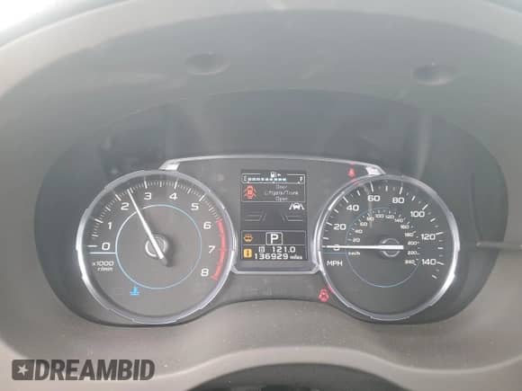 2018 Subaru Forester Touring with VIN JF2SJAWC2JH423079, listed as a Copart auction lot 81505535 with 136,929 mi miles and Salvage title. Bid and sale history available at DreamBid. Image 9.