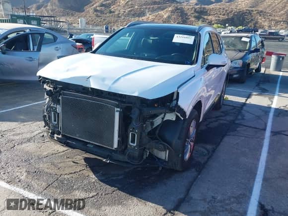 2020 Hyundai Santa Fe Limited with VIN 5NMS53AD2LH179773, listed as a IAAI auction lot 43216852 with 53,867 mi miles and . Bid and sale history available at DreamBid. Image 20.