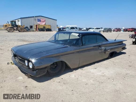 1960 Chevrolet Impala с VIN 01837S121146, выставлен на аукционе Copart как лот 80715075 с пробегом 6 993 миль миль и Списание • Salvage title. История ставок и продаж доступна на DreamBid. Изображение 1.