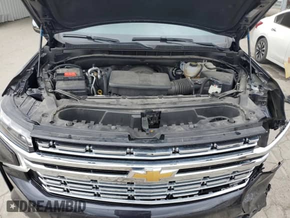 2023 Chevrolet Suburban Premier с VIN 1GNSKFKD1PR559589, выставлен на аукционе Copart как лот 65499175 с пробегом 40 527 миль миль и Списание • Salvage title. История ставок и продаж доступна на DreamBid. Изображение 12.