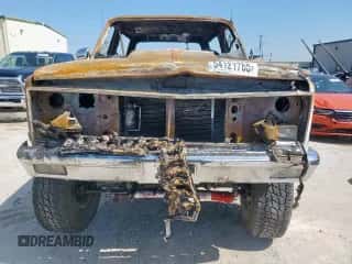 1982 Chevrolet Blazer K10 Utility HT z VIN 1G8EK18H7CF116713, wystawiony jako Copart lot #54121765 z przebiegiem Nie podano mil oraz Szkoda całkowita • Salvage title. Historia ofert i sprzedaży dostępna na DreamBid. Obrazek 5.