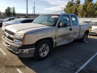 2005 Chevrolet Silverado 1500 Work Truck with VIN 1GCEC19XX5Z150610, listed as a Copart auction lot 81706125 with 132,054 mi miles and Salvage title. Bid and sale history available at DreamBid. Image 1.