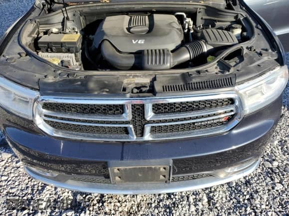 2014 Dodge Durango SXT with VIN 1C4RDJAG3EC468467, listed as a Copart auction lot 84253665 with 121,326 mi miles and Salvage title. Bid and sale history available at DreamBid. Image 12.