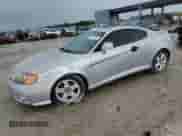 2003 Hyundai Tiburon GT with VIN KMHHN65F23U084299, listed as a Copart auction lot 75105394 with 90,598 mi miles and Clean title. Bid and sale history available at DreamBid. Image 1.