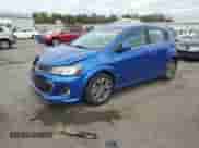 2018 Chevrolet Sonic LT with VIN 1G1JD6SB8J4125941, listed as a Copart auction lot 81559325 with 87,199 mi miles and Salvage title. Bid and sale history available at DreamBid. Image 1.