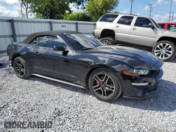 2022 Ford Mustang EcoBoost Premium с VIN 1FATP8UH8N5101942, выставлен на аукционе Copart как лот 86191065 с пробегом 57 368 миль миль и Списание • Salvage title. История ставок и продаж доступна на DreamBid. Изображение 4.