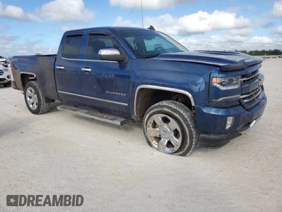 2016 Chevrolet Silverado 1500 LTZ with VIN 1GCVKSEC2GZ138627, listed as a Copart auction lot 85443564 with 156,504 mi miles and Salvage title. Bid and sale history available at DreamBid. Image 4.
