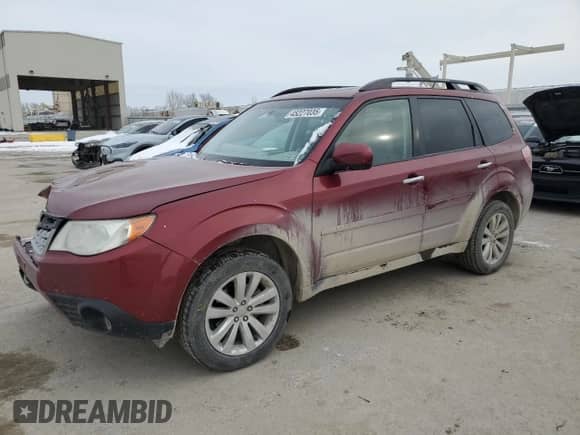 2011 Subaru Forester X Limited z VIN JF2SHBFC0BH712433, wystawiony jako Copart lot #45227035 z przebiegiem 110 852 mil mil oraz Szkoda całkowita • Salvage title. Historia ofert i sprzedaży dostępna na DreamBid. Obrazek 1.