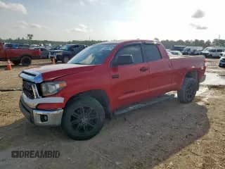 2020 Toyota Tundra SR5 with VIN 5TFRY5F18LX258758, listed as a Copart auction lot 61436805 with 56,462 mi miles and Clean title. Bid and sale history available at DreamBid. Image 1.
