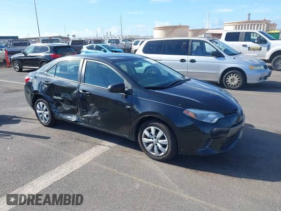 2016 Toyota Corolla L with VIN 2T1BURHE6GC554323, listed as a IAAI auction lot 42631223 with 58,314 mi miles and . Bid and sale history available at DreamBid. Image 1.