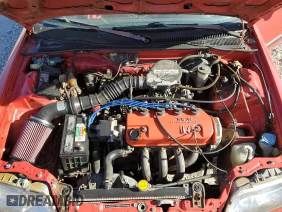 1990 Honda Civic with VIN 2HGED6344LH564439, listed as a Copart auction lot 77142714 with 157,214 mi miles and Salvage title. Bid and sale history available at DreamBid. Image 12.