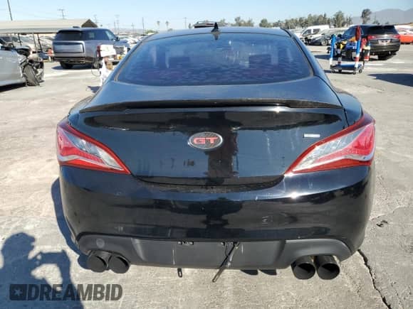 2013 Hyundai Genesis Coupe R-Spec с VIN KMHHU6KJXDU103257, выставлен на аукционе Copart как лот 70098424 с пробегом 106 815 миль миль и Списание • Salvage title. История ставок и продаж доступна на DreamBid. Изображение 6.