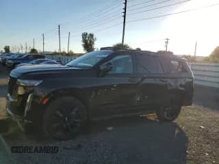 2021 Cadillac Escalade Sport with VIN 1GYS3FKL4MR482588, listed as a Copart auction lot 36361723 with 18,131 mi miles and Salvage title. Bid and sale history available at DreamBid. Image 1.