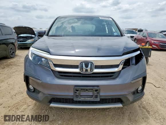 2021 Honda Pilot EX-L with VIN 5FNYF5H53MB028445, listed as a Copart auction lot 65284435 with 21,088 mi miles and Salvage title. Bid and sale history available at DreamBid. Image 5.