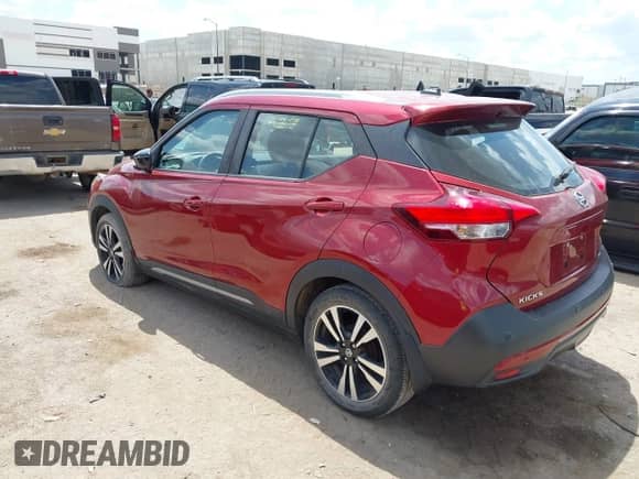 2020 Nissan Kicks SR z VIN 3N1CP5DV8LL552335, wystawiony jako IAAI lot #43015338 z przebiegiem 57 433 mil mil oraz . Historia ofert i sprzedaży dostępna na DreamBid. Obrazek 3.