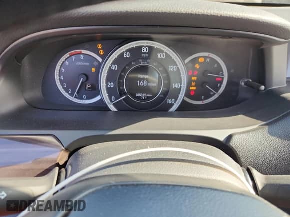 2016 Honda Accord Touring with VIN 1HGCR3F90GA021267, listed as a Copart auction lot 89657895 with 35,319 mi miles and Salvage title. Bid and sale history available at DreamBid. Image 9.