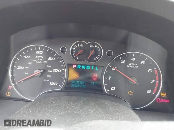 2007 Chevrolet Equinox LT с VIN 2CNDL63F576244705, выставлен на аукционе IAAI как лот 43343132 с пробегом 208 259 миль миль и . История ставок и продаж доступна на DreamBid. Изображение 7.