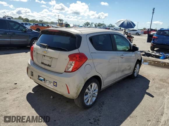 2017 Chevrolet Spark LT с VIN KL8CD6SA7HC797229, выставлен на аукционе Copart как лот 83960095 с пробегом 14 559 миль миль и Списание • Salvage title. История ставок и продаж доступна на DreamBid. Изображение 3.