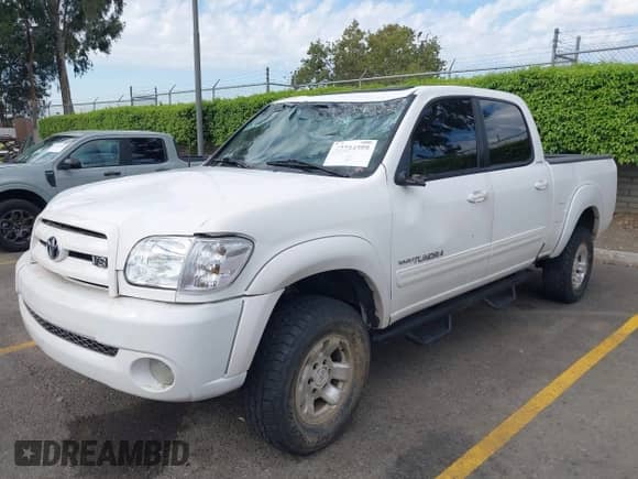 2006 Toyota Tundra Limited with VIN 5TBDT481X6S533579, listed as a IAAI auction lot 43284599 with 148,475 mi miles and . Bid and sale history available at DreamBid. Image 2.