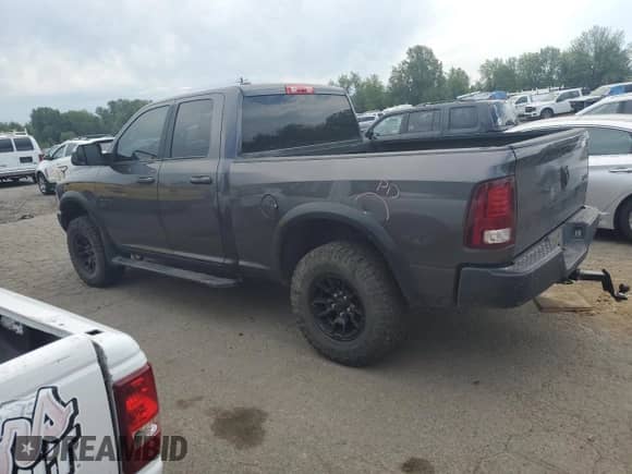 2022 Ram 1500 Warlock с VIN 1C6RR7GGXNS225778, выставлен на аукционе Copart как лот 65471005 с пробегом 37 017 миль миль и Списание • Salvage title. История ставок и продаж доступна на DreamBid. Изображение 2.