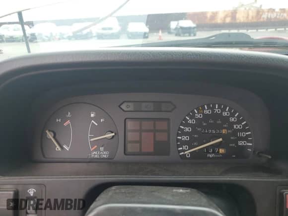 1990 Honda Civic with VIN 2HGED6343LH555344, listed as a Copart auction lot 51232765 with 217,533 mi miles and Salvage title. Bid and sale history available at DreamBid. Image 9.