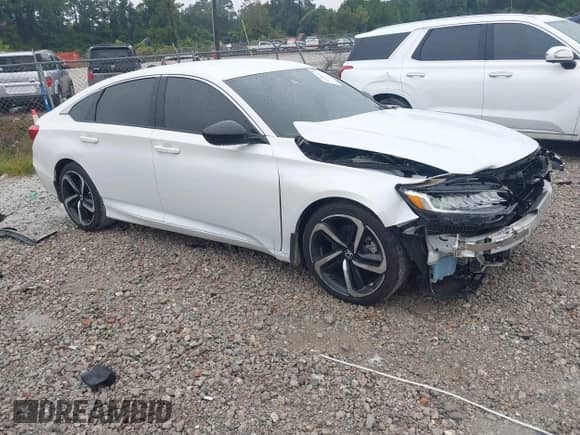 2022 Honda Accord Sport с VIN 1HGCV1F35NA089315, выставлен на аукционе IAAI как лот 43309825 с пробегом 83 515 миль миль и . История ставок и продаж доступна на DreamBid. Изображение 1.