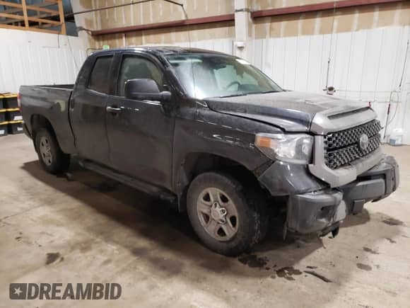 2019 Toyota Tundra SR с VIN 5TFUM5F19KX080802, выставлен на аукционе Copart как лот 87034514 с пробегом 54 911 миль миль и Списание • Salvage title. История ставок и продаж доступна на DreamBid. Изображение 4.