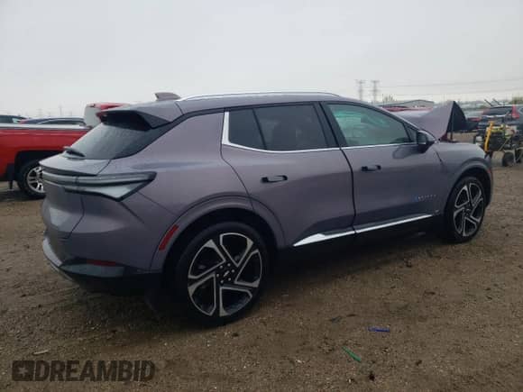 2024 Chevrolet Equinox EV LT с VIN 3GN7DMRP9RS268276, выставлен на аукционе Copart как лот 55056015 с пробегом 2 365 миль миль и Списание • Salvage title. История ставок и продаж доступна на DreamBid. Изображение 3.