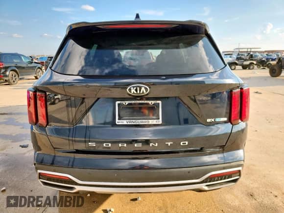 2021 Kia Sorento EX with VIN KNDRH4LG7M5019282, listed as a Copart auction lot 69924065 with 109,523 mi miles and Clean title. Bid and sale history available at DreamBid. Image 6.