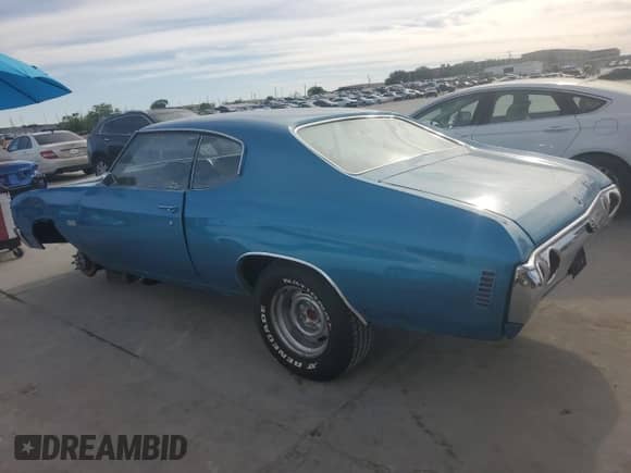 1971 Chevrolet Chevelle z VIN 136371B136121, wystawiony jako Copart lot #49047484 z przebiegiem 84 325 mil mil oraz Szkoda całkowita • Salvage title. Historia ofert i sprzedaży dostępna na DreamBid. Obrazek 2.